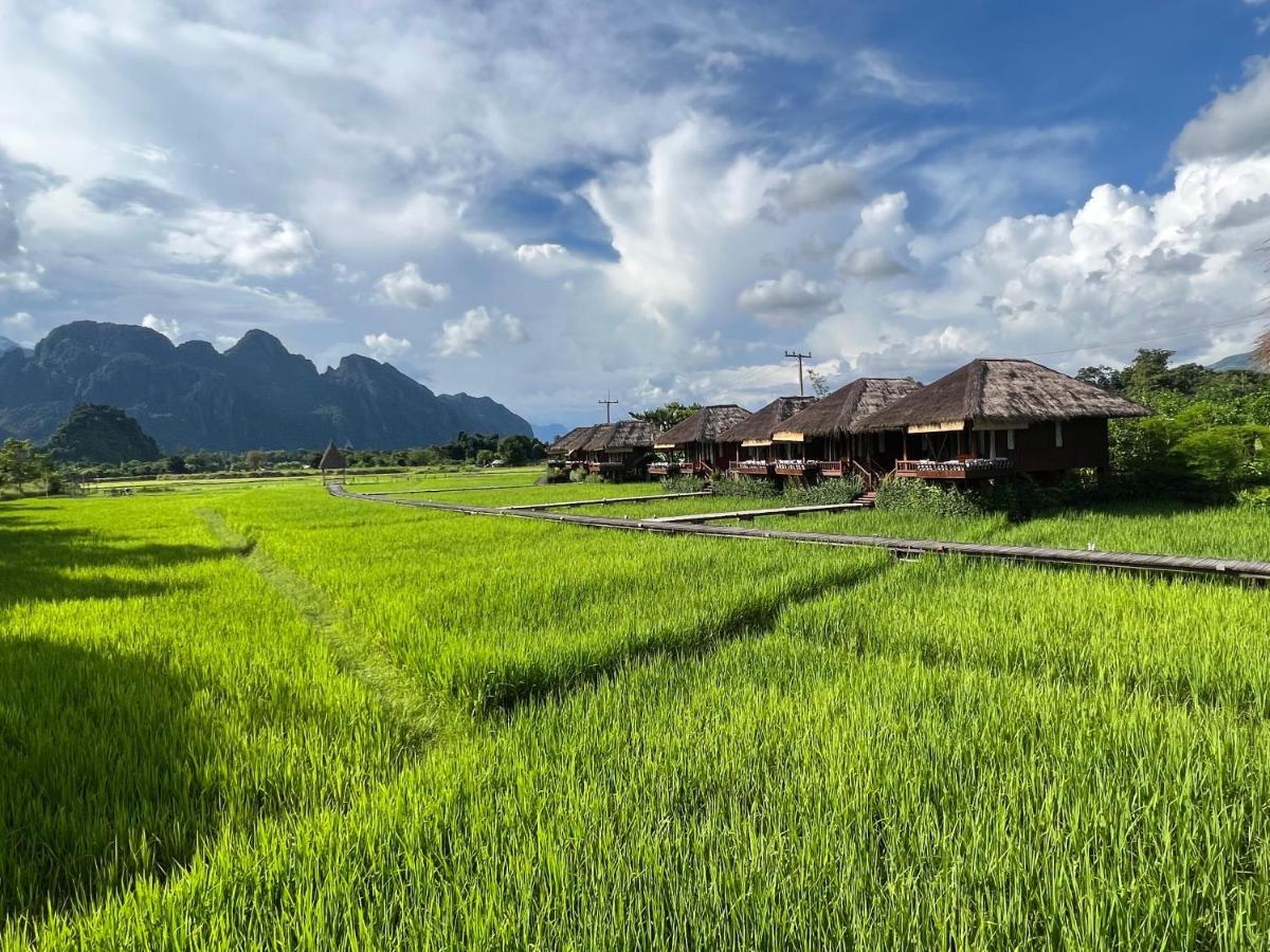 Viengtara Vangvieng Resort Vang Vieng Buitenkant foto