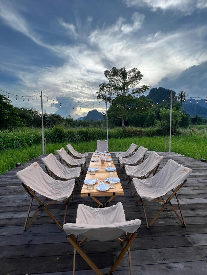 Viengtara Vangvieng Resort Vang Vieng Buitenkant foto