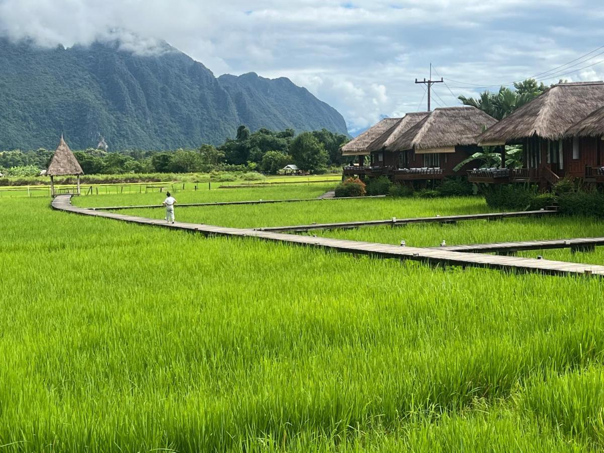 Viengtara Vangvieng Resort Vang Vieng Buitenkant foto