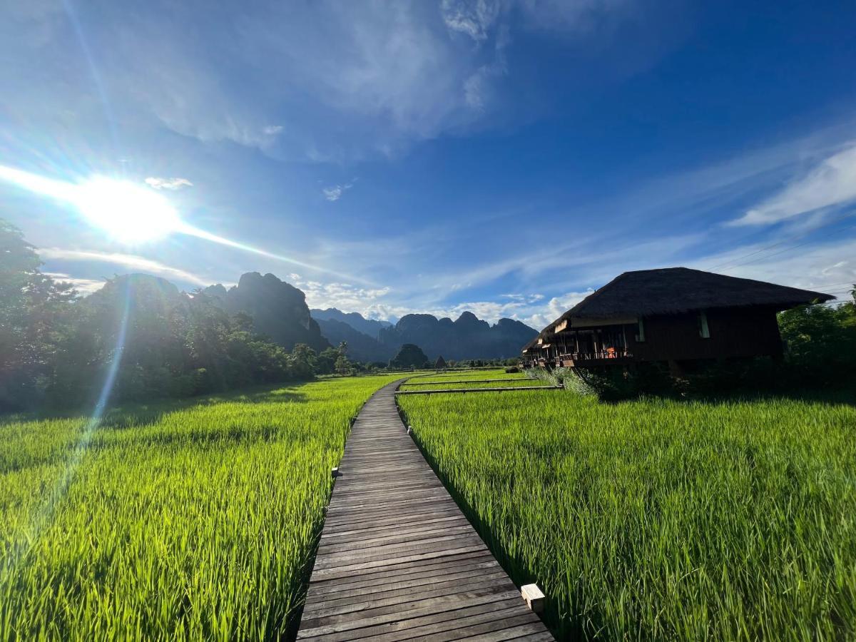 Viengtara Vangvieng Resort Vang Vieng Buitenkant foto