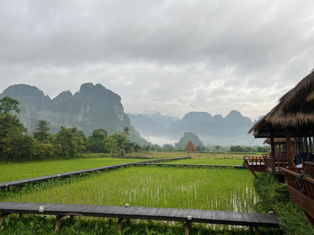 Viengtara Vangvieng Resort Vang Vieng Buitenkant foto