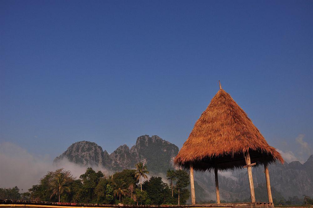 Viengtara Vangvieng Resort Vang Vieng Buitenkant foto