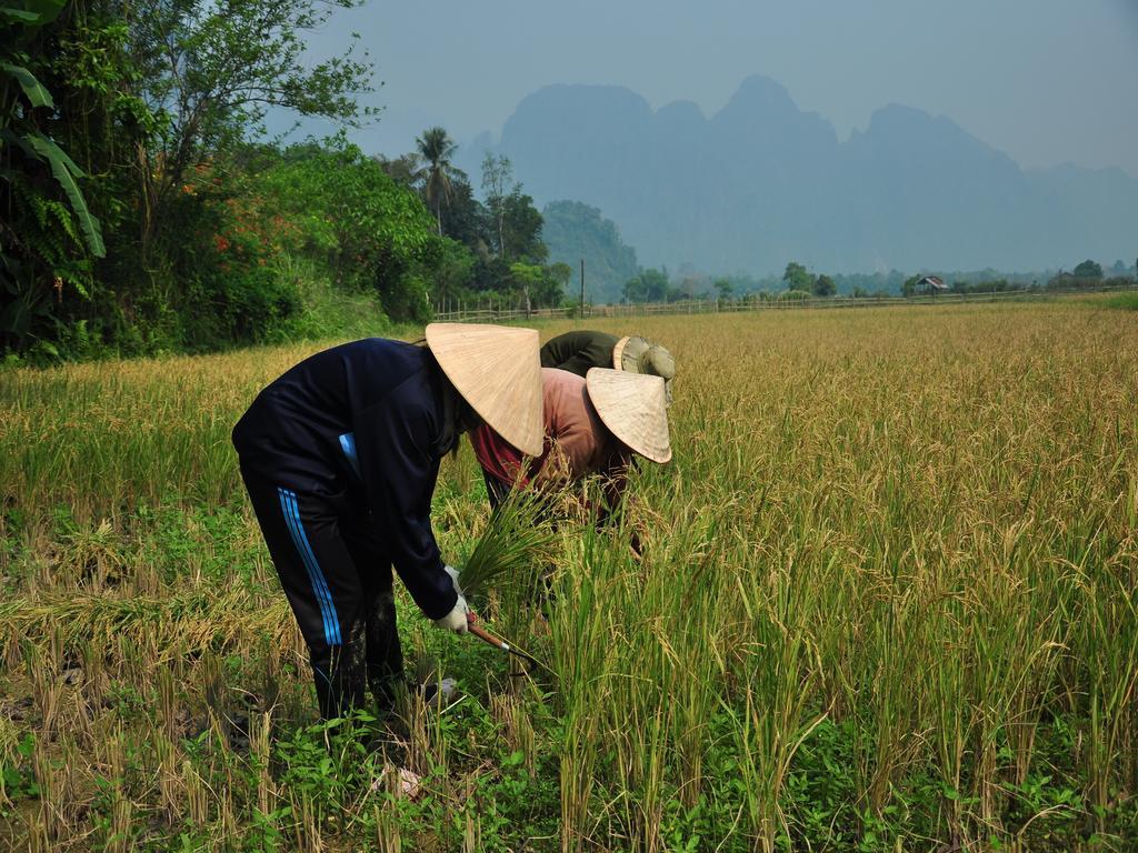 Viengtara Vangvieng Resort Vang Vieng Buitenkant foto