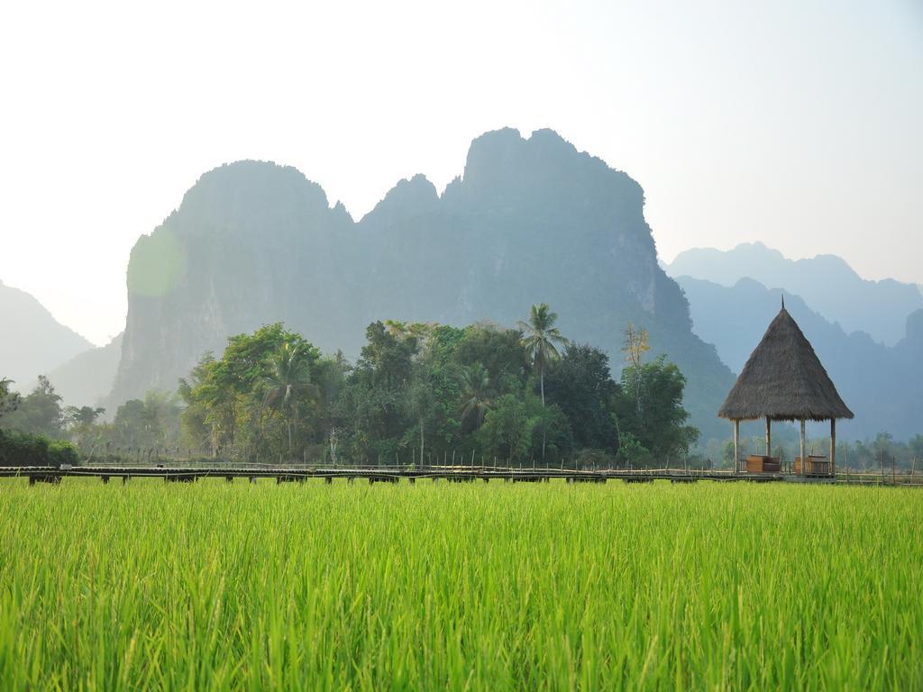 Viengtara Vangvieng Resort Vang Vieng Buitenkant foto