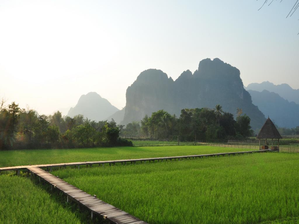 Viengtara Vangvieng Resort Vang Vieng Buitenkant foto