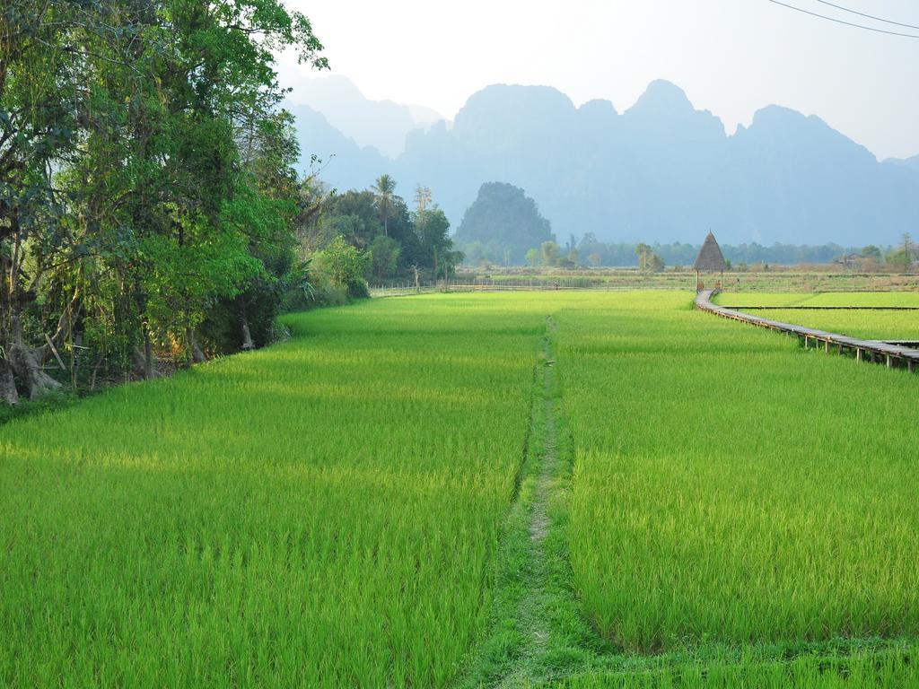 Viengtara Vangvieng Resort Vang Vieng Buitenkant foto