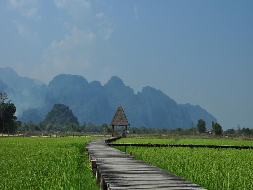 Viengtara Vangvieng Resort Vang Vieng Buitenkant foto